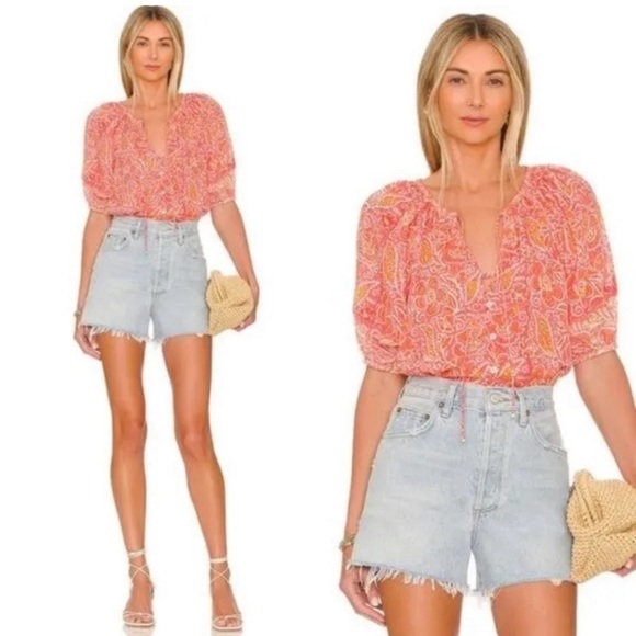 NWT Cleobella Layla Blouse Size Small - Picture 3 of 8